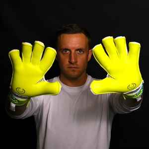 Customizable Premium Leather Goalkeeper <b>gloves</b> personalized fit Wholesale Soccer <b>Latex</b> Grip - Product Image 6