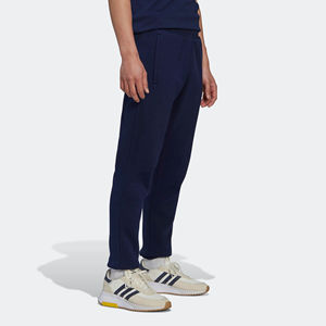 Pantalon de survêtement sportif en molleton léger et personnalisé pour hommes pantalon en jersey d'entraînement actif poche à fermeture éclair cordon de serrage sueur de salon - Product Image 4