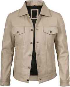 Camisas de Cuero para Hombre de Alta Calidad con Diseño Personalizado, Manga Larga, Transpirables, con Cierre de Cremallera, Ecológicas, Dos Piezas - Product Image 4