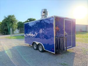 Chariot et remorque alimentaires mobiles extensibles en acier inoxydable pour événements de restauration rapide et de crème glacée commerciale - Product Image 4