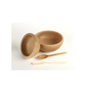 Mini tazón decorativo de madera para tamaño personalizado precio barato con artesanía natural con embalaje gratis - Product Image 4