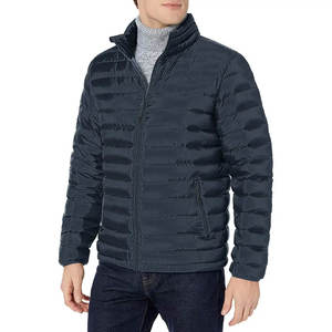 Customizable <b>Men's</b> Canvas Puffer <b>Jacket</b> with OEM Printed Logo Winter Pocket <b>Jacket</b>-Wholesale Available - Product Image 4