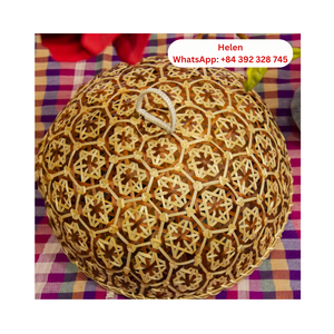 Tamis en bambou naturel tissé à la main, fait à la main, décoratif, pour le pain, les légumes et les fruits, panier de rangement en bambou - Product Image 5