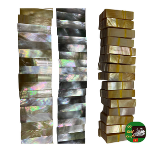 Feuille d'incrustation de nacre, feuille d'incrustation de nacre faite à la main, feuille d'incrustation de nacre naturelle pour la décoration intérieure - Product Image 1