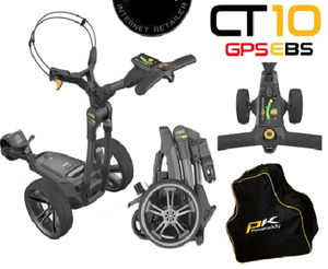 El mejor carrito de golf eléctrico PowaKaddy CT10 GPS nuevo - Batería de litio extendida - Product Image 1