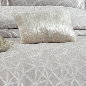 Ensemble de couvre-lit Guzide ELIZ 4 pièces, style classique, motif rayé, 100% chenille, lavable, taille king, pour usage domestique, provenant de Turquie - Product Image 4