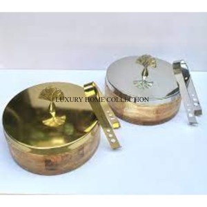 Caja Roti duradera de madera y metal de alta calidad con sistema de aire para mantener los Rotis frescos mientras mantienen su suavidad y sabor - Product Image 5
