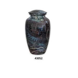 Noche estrellada Luna hermosa última llegada urna conmemorativa de cremación para cenizas humanas urna funeraria de la mejor calidad con bolsa de terciopelo gratis - Product Image 5