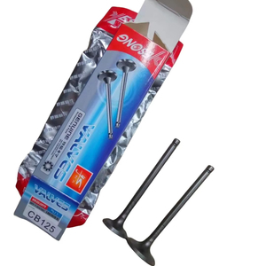 Soupape d'admission et d'échappement universelle pour moto Honda <span class=keywords><strong>KYY</strong></span> CB125cc - Product Image 1