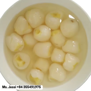 Rambutan Enlatado Estándar de Exportación con Piña |   Rambutan Premium Relleno en Almíbar para Bebidas - Product Image 6