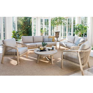 TECA para Patio al aire libre, 3 plazas, sofá, jardín, tumbona, muebles, Gora - Product Image 4