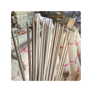 Brochettes en bambou écologiques de style minimaliste à prix avantageux, charbon de bois, 40 mm-50 cm, résistantes à la chaleur, faciles à nettoyer, kit sain pour barbecue - Product Image 4