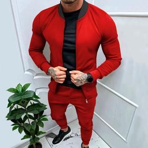 Ensemble sweat-shirt et pantalon de survêtement chaud en velours pour homme, imprimé, ample, respirant, pour le travail, les déplacements en extérieur, décontracté, style américain - Product Image 4