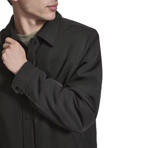 เสื้อแจ็คเก็ตบอมเบอร์คุณภาพสูงแบบยูนิเซ็กซ์ คอจีน สำหรับฤดูหนาว ผ้าฝ้าย 100% กันน้ำ กันลม มีฮู้ด ปิดด้วยซิป ซับในด้วยผ้าฝ้าย - Product Image 5