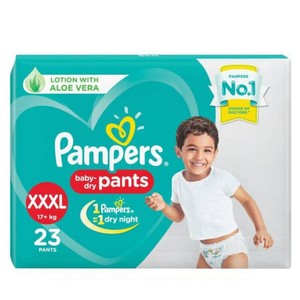 Pañales Tipo Pantalón Pampers Baby Dry, Talla M, 7-12 kg, Material de Algodón - Product Image 1