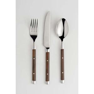 Elegante simplicidad plata espejo pulido Hotel hogar Juego de cubiertos reutilizables portátil Portugal Acero inoxidable cubiertos de plata - Product Image 2