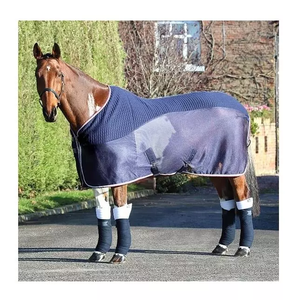 Alfombras cómodas para caballos al aire libre a precio de fábrica, manta/cubierta de poliéster para caballos de la mejor calidad exportada desde la India - Product Image 2