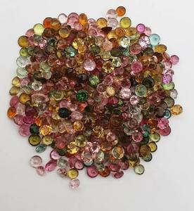 Turmalina Natural Multicolor de Corte 5x5mm, Gemas Sueltas Facetadas, Tratamiento Premium de Encerado/Aceitado, Certificadas por Terceros - Product Image 2