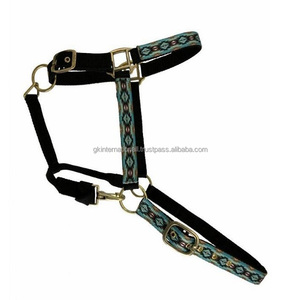 Trong-cabestro de 3 capas hecho a mano con doble costura, estampado de caballo hecho a mano - Product Image 5