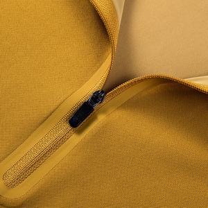 Camiseta de golf con logotipo personalizado para hombre, Polo de manga corta de secado rápido informal de algodón y poliéster que absorbe la humedad para hombre - Product Image 6