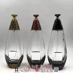 Bouteille de parfum en verre cristal design unique de haute qualité - Product Image 1