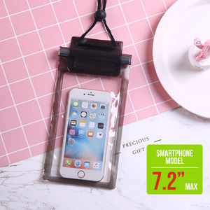 Funda impermeable negra de 7,2 \ "Bolsa y bolsa resistentes al agua - Product Image 1