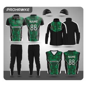 Uniforme de cricket Prohawke, uniformes sur mesure, kits de cricket, uniforme d'entraînement de sublimation pour le cricket - Product Image 2