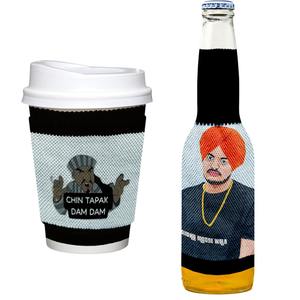 Las mejores fundas impresas personalizadas para botellas de vidrio para campañas electorales Precio bajo y compromiso de alta atención - Product Image 4