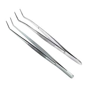 Pinzas dentales médicas quirúrgicas de diseño estéril reutilizables de alta precisión de acero inoxidable profesionales - Product Image 3
