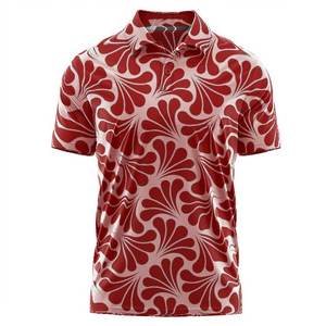 Maillot de golf personnalisé avec logo, 100 % polyester, anti-plis, formel pour homme, sublimation, vierge, grandes tailles - Product Image 1