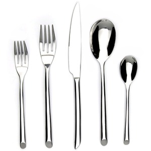 Juego de Cubiertos Portátil de Latón Pulido Brillante para Hotel y Restaurante, Utensilios de Cocina para el Hogar - Product Image 5