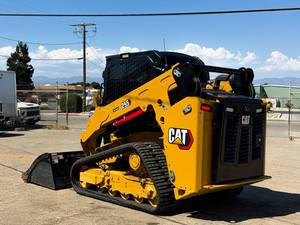 Cargadora de orugas compacta Caterpillar CAT 255 usada de 2024, cargadora de orugas amarilla para construcción y trabajo agrícola - Product Image 1