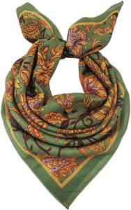 Pañuelos de Seda Cuadrados con Logotipo Personalizado, Pañuelo para la Cabeza, Bandana, Estampado de Lunares, Sólido, a Cuadros, Rayado, con Lazos, para Mujer, para Eventos - Product Image 2