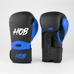 Guantes de Boxeo de Cuero con Logotipo Personalizado, Guantes de Entrenamiento Profesionales de Peso Pesado con Cierre de Gancho y Bucle - Product Image 1