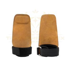 GIP Best Heavy Duty Gym Workout Muñequeras con agarre de mano Almohadillas de goma pesadas para levantamiento de pesas Cinturón de protección de la palma Uso deportivo - Product Image 5