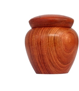 Petite urne pour cendres humaines ou d'animaux domestiques Petite crémation commémorative Mini palissandre Mini partage Urne funéraire personnelle Cendres commémoratives en bois - Product Image 1