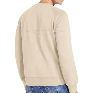 Nouveau design 2025 – Sweat-shirt pull-over pour homme de haute qualité, personnalisé, léger, 100 % coton molletonné, respirant, teint uni - Product Image 2