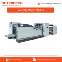 Nueva Máquina para Hacer Bolsas de la Marca Gutenberg con Garantía de Un Año, Computarizada, Multifuncional, de 50-320 Piezas/Min, Dimensiones de 7000x2000x1900 mm