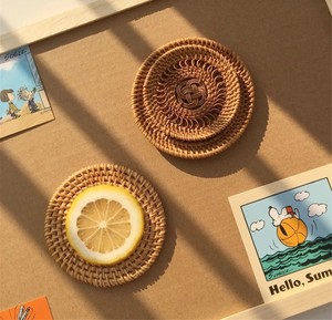 Sous-verres en rotin faits à la main au Vietnam |   Magnifiques dessous-de-verre en osier pour un usage quotidien, Mme Sophie - Product Image 2