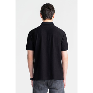 Polo de golf pour hommes avec évacuation de l'humidité Tissu extensible à séchage rapide Protection UV Contrôle des odeurs Coupe personnalisée et confort - Product Image 3