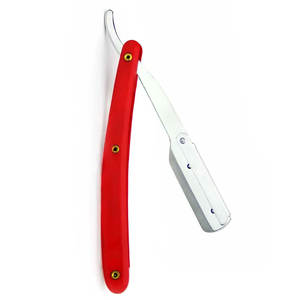 Maquinilla de afeitar recta plegable profesional de nuevo estilo para peluquería - Product Image 2