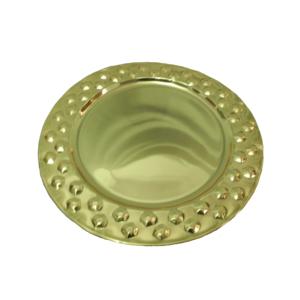 Plato de Servicio de Cobre con Acabado Antiguo para Restaurantes y Hoteles, Plato para Servir Alimentos y Aperitivos - Product Image 5