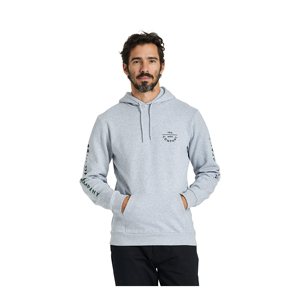 เสื้อกันหนาวมีฮู้ดแบบสวมหัวของผู้ชายเสื้อมีฮู้ดผ้าฟลีซธรรมดาพิมพ์โลโก้ออกแบบได้ตามต้องการซักด้วยกรดสไตล์ฤดูหนาว - Product Image 1