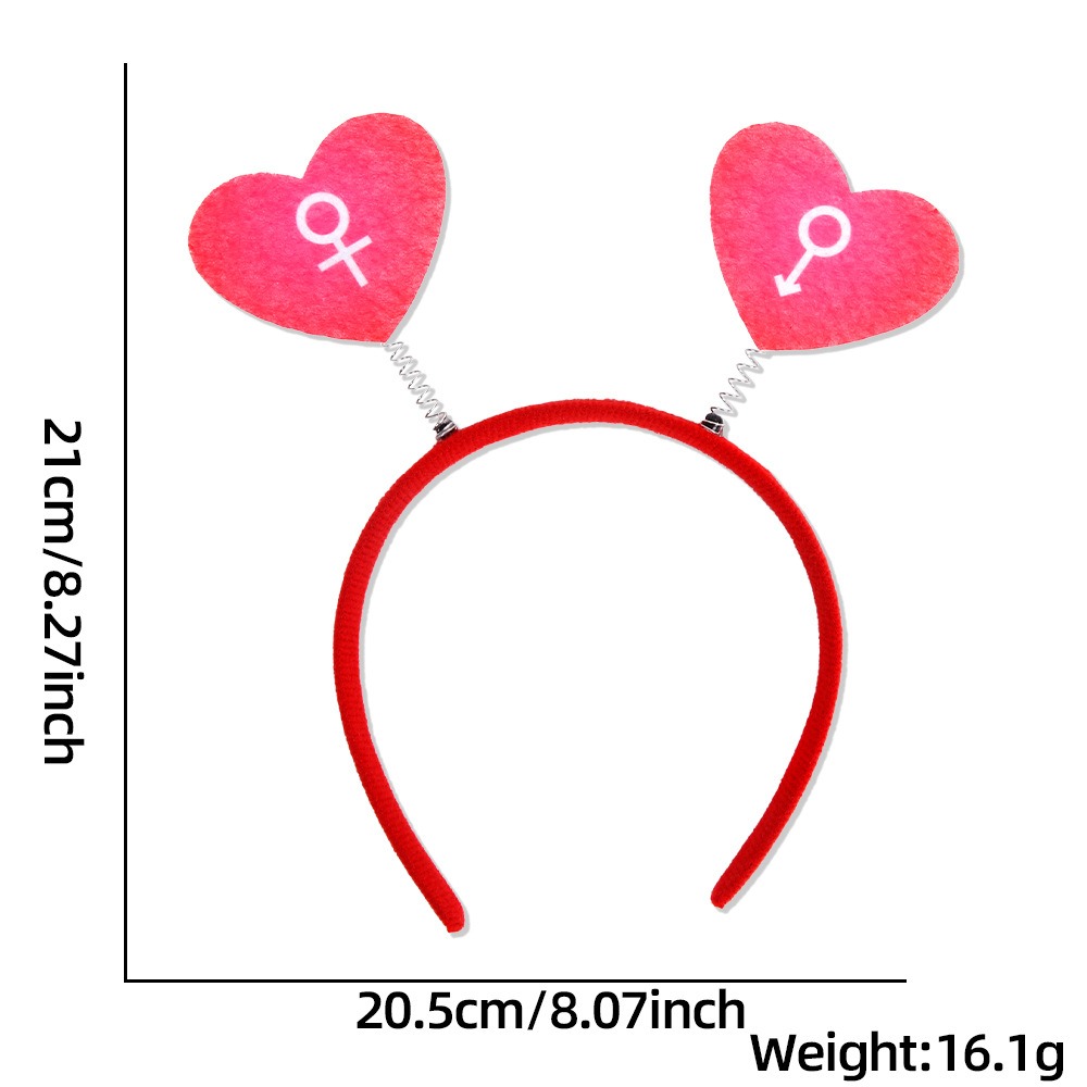Symboles masculins et féminins + coeur