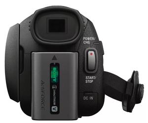 Cámaras de video Handycam FDR-AX53 4K NTSC/PAL negras de venta rápida - Product Image 3