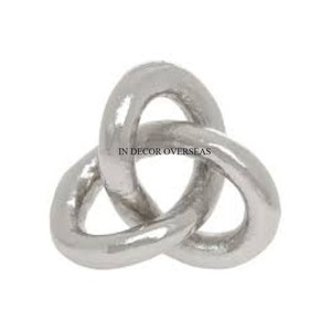 Haute demande Prime Qualité Métal Fait Couleur Noire Marbre Chaîne Designer Sculpture Pour Hôtel Et Café Table Décor Fournitures - Product Image 4