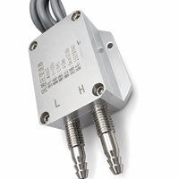 HVAC Air Differential Pressure Transmitter 4-20mA Low Pressure Sensor for Filter Monitoring