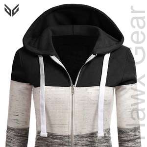 Sudaderas con capucha para hombre de fabricante de Pakistán, Capucha forrada de lana ligera teñida lisa, Color sólido personalizable para Invierno bajo - Product Image 6