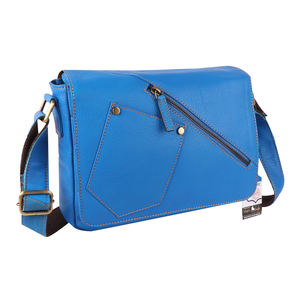 Bolso de pecho cruzado de un solo hombro para hombre Real, nuevo diseño de cuero, paquete de pecho portátil, bolsos de eslinga, precio de la India - Product Image 5