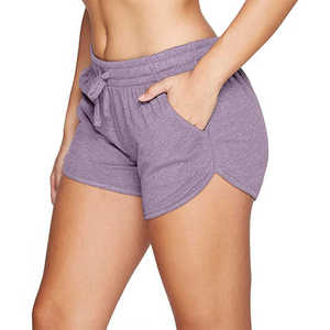 Short en coton d'été taille haute pour femme teint sur mesure pour la salle de sport et la course à pied Caractéristique respirante - Product Image 1